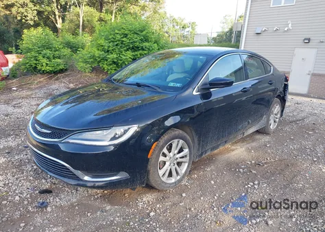 2015 Chrysler 200 Limited z USA, uszkodzony, nr VIN 1C3CCCABXFN567693